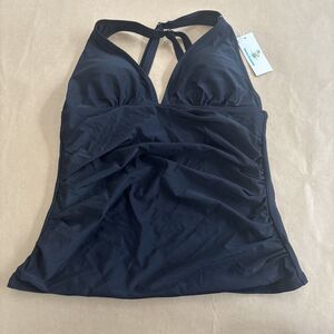 beachsissi tankini Black Size Large Chic Swimwear Bikini Modest